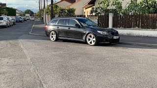 BMW 535d e61 418cv 800nm turbo sound exaust [upl. by Torrin397]