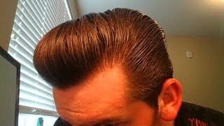 How to Style a Full Pompadour with Thick Wavy Hair Murrays Pomade [upl. by Anthiathia60]