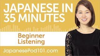 35 Minutes of Japanese Listening Comprehension for Beginners [upl. by Ravel289]