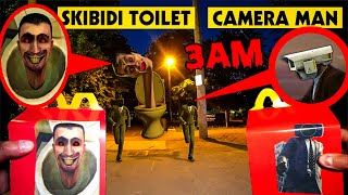 DO NOT ORDER CURSED SKIBIDI TOILET HAPPY MEAL amp CAMERAMAN HAPPY MEAL AT 3AM  CURSED SKIBIDI TOILET [upl. by Rohclem]