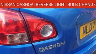 Nissan Qashqai Reverse Light Bulb Change  How to Replace a Reverse Light Bulb on Nissan Qashqai [upl. by Kruter866]