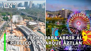 Parque Aztlán en Chapultepec así se está construyendo para abrir este 2023 CDMX [upl. by Ettena]