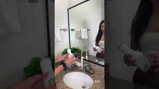 ad  Diyae Benhiba Showcases Her Oral Care Routine With The Waterpik™ Cordless Advanced  shorts [upl. by Mallorie22]