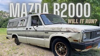 80’s Mazda Truck abandoned for 30 years  WILL IT RUN [upl. by Moselle]