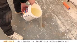 How to lay a Liquid based Damp Proof Membrane [upl. by Ecitnerp]