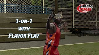 1on1 with Flavor Flav  Rucker Park  Road to the EBC in NBA 2K6 [upl. by Amaerd]