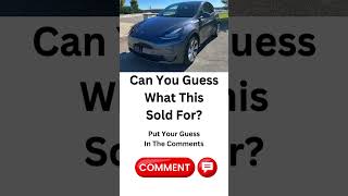 What It Sold For 2022 Tesla Model Y [upl. by Neirual]