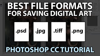 What Are the Best FILE FORMATS for Saving Digital Art [upl. by Naimerej420]