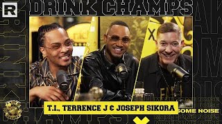 TI Terrence J and Joseph Sikora On New Movie Fear Nipsey YSLs RICO amp More  Drink Champs [upl. by Hagerman]