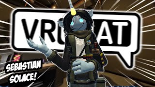 SEBASTIAN SOLACE TRIES TO SELL STUFF IN VRCHAT  Funny VRCHAT Moments [upl. by Kcirde]