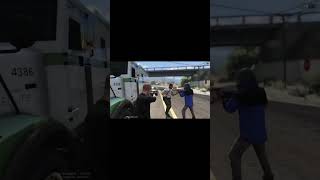 Buggs and Polecat324 takedown an armored car gta5 Polecat324 buggs [upl. by Nwahsear438]