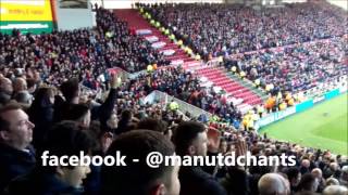 MAN UTD SONGS  FELLAINI SONG AT MIDDLESBROUGH AWAY [upl. by Aurilia675]