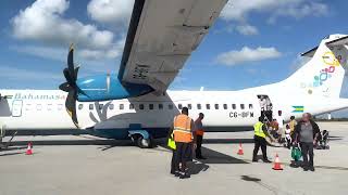 4k Bahamasair ATR 72600  Fort Lauderdale  Freeport [upl. by Eyllib]