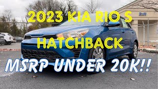 2023 Kia Rio S Hatchback [upl. by Uwkuhceki]