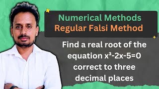 Regular Falsi Method using Calculator  Numerical Method [upl. by Kohler533]