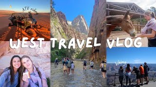 West travel vlog  Las Vegas Utah Grand Canyon [upl. by Nelluc]