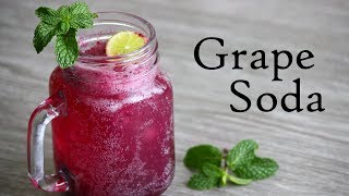 Grape Soda Recipe Refreshing Summer Drink [upl. by Notled]