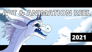 BELLASAURUS ART amp ANIMATION REEL  2021 [upl. by Magnolia740]