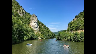 Plimbare pe la Cazanele Dunarii Romania  4k [upl. by Nnahgiel]