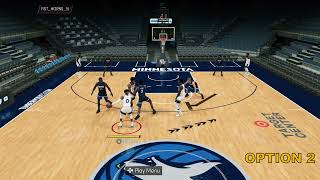 FIST HORNS 15  NBA 2K22 Timberwolves Playbook [upl. by Ilesara991]