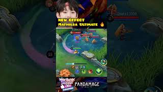 ✔️How To Use Mathilda Ultimate 🔥 mlbb shorts [upl. by Lafleur]