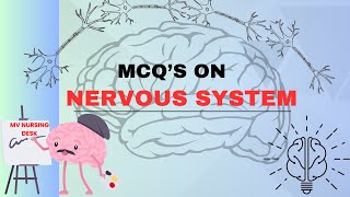 MCQ  Nervous System  norcet mcq nervoussystem [upl. by Leunamme]