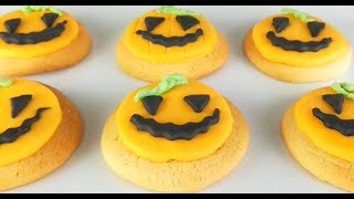 GALLETAS DECORADAS CON FONDANT DE HALLOWEEN [upl. by Icak43]