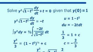 Separable Differential Equations [upl. by Kerri]