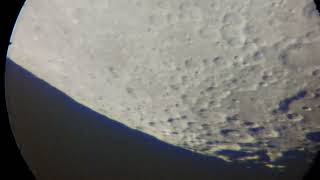 The Moon through Bresser Skylux 70700 116 amp 350x [upl. by Aenyl120]