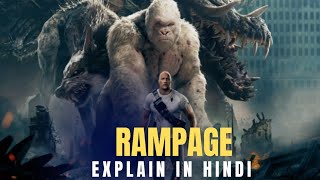 Part 8Rampage Movie Explained in Hindi in Under a Minute shorts [upl. by Ecylahs800]