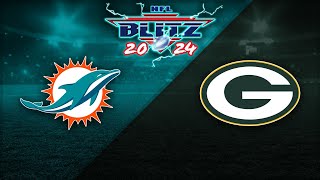 NFL BLITZ  Miami Dolphins vs Green Bay Packers  Ep 378 [upl. by Ainsworth]