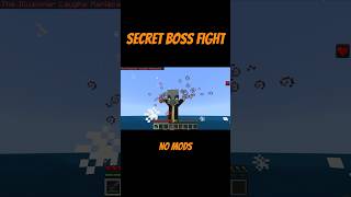 Secret Mob Boss Fight in Minecraft minecraft commandblock tutorial bedrockguide [upl. by Pauline]