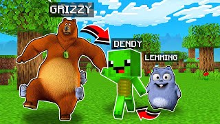 ADOPTIERT VON GRIZZY und die LEMMINGE  Minecraft [upl. by Aicekan114]