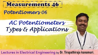 ME46 AC Potentiometers Types amp Applications [upl. by Anama]