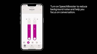 How to turn on SpeechBooster in Oticon Companion app [upl. by Koorb]