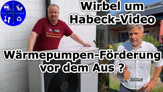 Wärmepumpenförderung vor dem Aus  Video von Minister Habeck sorgt für Wirbel [upl. by Nepil]