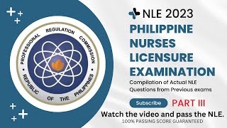 Nursing Licensure Exam 2023 Reviewer PART 3 [upl. by Dolan]