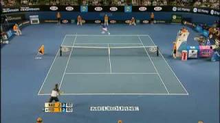 Amazing rally  Nadal vs Federer [upl. by Hairehcaz]