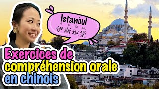 🇹🇼✈🇹🇷 Exercices de compréhension orale en chinois VlogVoyage à Istanbul TOCFL BAND B [upl. by Kelci]