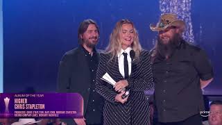 Chris Stapletons quotHigherquot Wins ACM Album of the Year Live from the 59th ACM Awards [upl. by Aissyla]