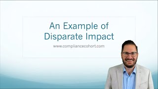 An Example of Disparate Impact [upl. by Ttirrej]