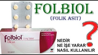 FOLBİOL Nedir Niçin Kullanılır Nasıl Kullanılır Yan Etkileri Nelerdir [upl. by Eirual]