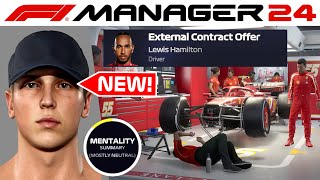 F1 Manager 24 NEW GAMEPLAY AI Poach YOUR DriversStaff Pitlane Order Change Sim Races amp More [upl. by Eeldivad]