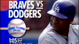 March 28 1992 Braves vs Dodgers TBS promo [upl. by Eileek]