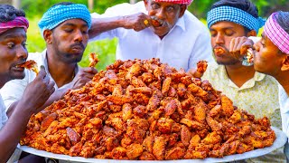 SPICY CHICKEN WINGS  Hot amp Sweet Chicken Recipe Cooking In Village  Spicy Honey Chicken Wings Fry [upl. by Stubbs809]