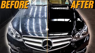 This is What Detailing can do to Your Old Car  10 yr Old Merc ReBorn [upl. by Hamon259]