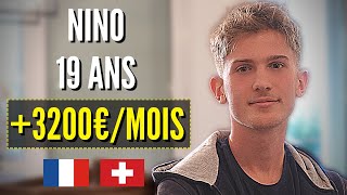 Nino 19 ans 3200€ par mois FRONTALIER SUISSE [upl. by Drisko]