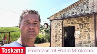 Ferienhaus mit Pool in Montenero  Toskana [upl. by Muraida]