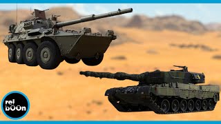 War Thunder  Update Dev Blog  Centauro RGO und Strv 121B Premiums [upl. by Yarod]