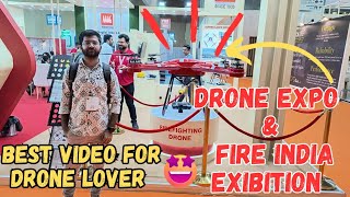 Explore Drone Expo 2024 Delhi amp Fire India Exhibition 2024  Yashobhoomi Convention Centre  Events [upl. by Olmstead]